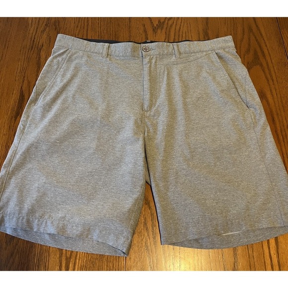 Johnston & Murphy Other - Johnston & Murphy Shorts Mens‎ 38 Gray XC4 Stretch Performance Golf, 9" Inseam